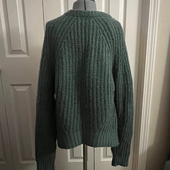 A New Day Green Textured Knit Sweater - Picture 2 of 7
